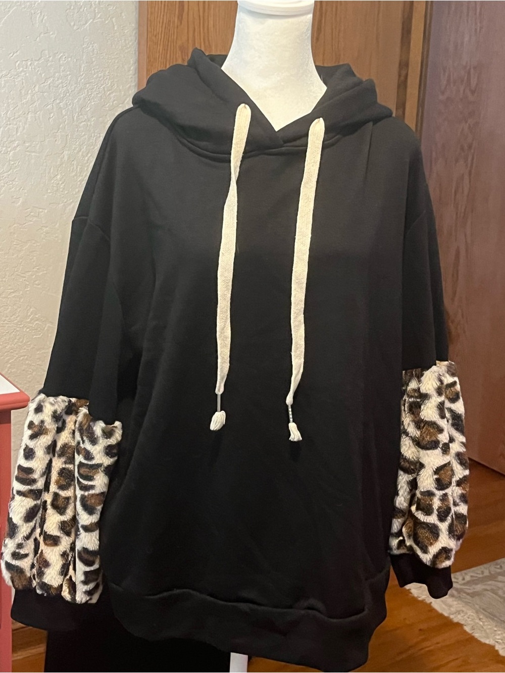 Pol Fur Trimmed hoodie